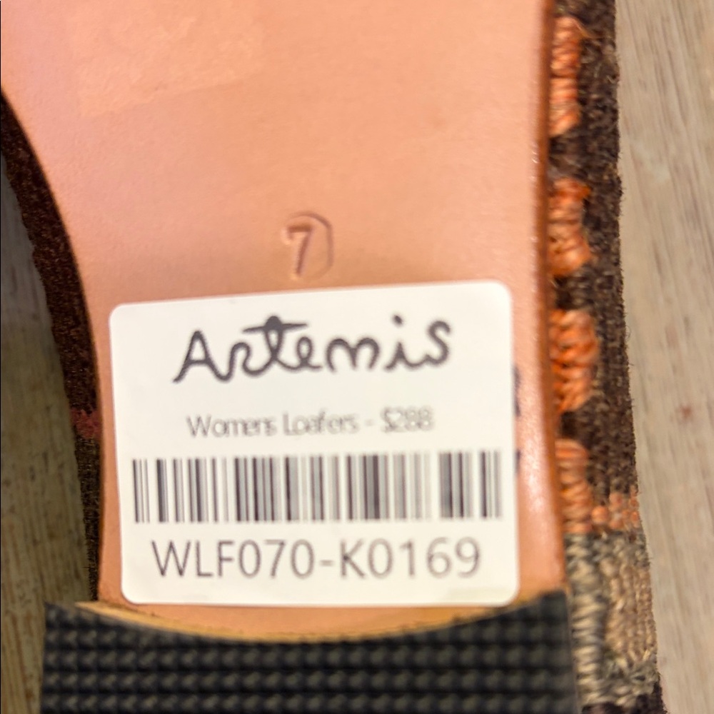 Artemis Design Co. Multicolor Patterned Loafers - Picture 4 of 6